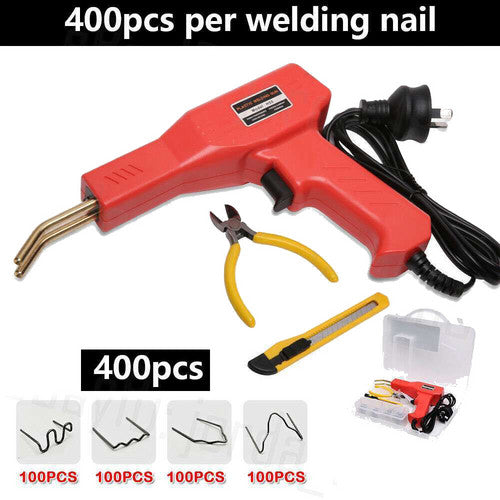 Outdoor Lights: Plastic Welder Garage Tool Hot Staple Staplers Bumper Repair Welding Machine Kit