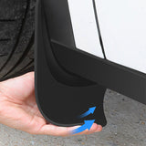 Automotive Decor: Tesla Y wheel cap 4 gray and model Y front and rear PP TPE fender 4