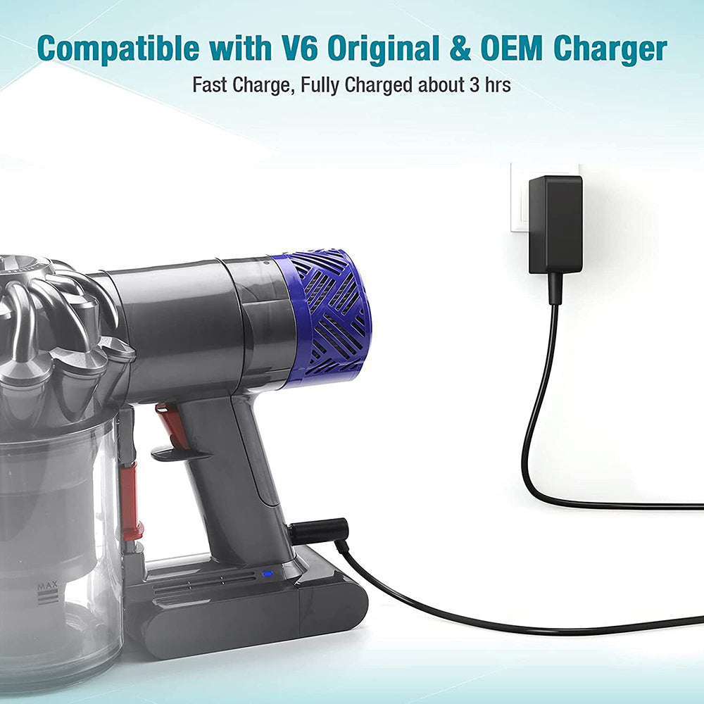 Vacuum Cleaner Accessories: 9900MAH For Dyson V6 Battery SV03 SV04 SV09 DC58 DC59 DC61 DC62 DC74 v6 Animal
