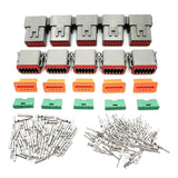 Automotive Repair & Speciality Tools: 5 Sets DEUTSCH DT SERIES MULTI PLUG WATERPROOF CONNECTOR 12 WAY PIN KIT