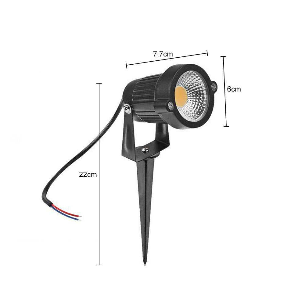 In-Ground Lights: 10PCS 12V LED Waterproof Outdoor Garden Spotlights Landscape Light Flood Lights
