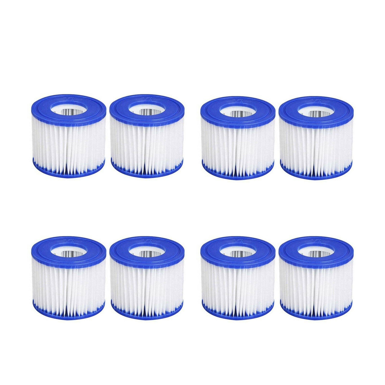 Mattress Toppers: 6PCS Replacement Bestway VI Filter Cartridge Inflatable Lay-Z-Spa Filters 58323