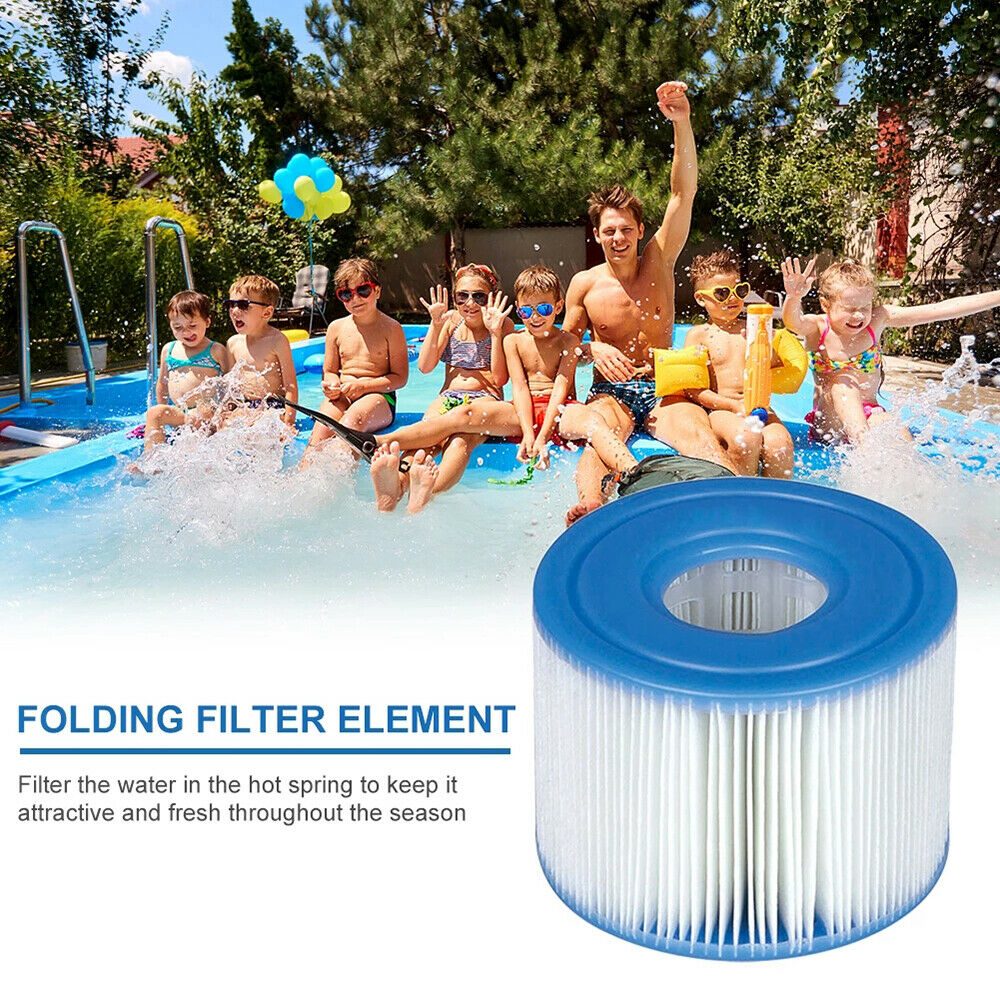 Mattress Toppers: 6PCS Replacement Bestway VI Filter Cartridge Inflatable Lay-Z-Spa Filters 58323