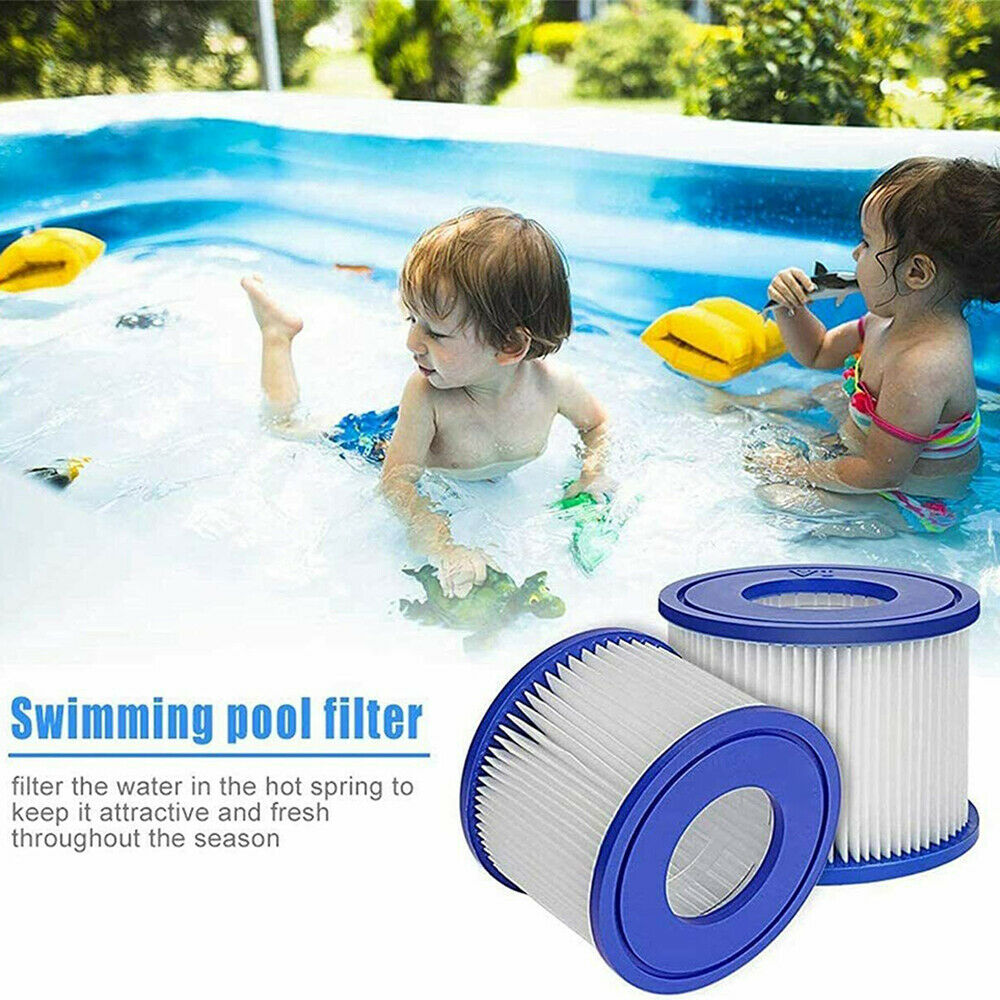 Mattress Toppers: 6PCS Replacement Bestway VI Filter Cartridge Inflatable Lay-Z-Spa Filters 58323
