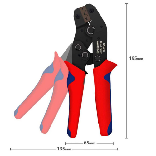 Hand Tools: Assorted Waterproof Insulated Electrical Wiring Connectors Crimp Terminals Plier
