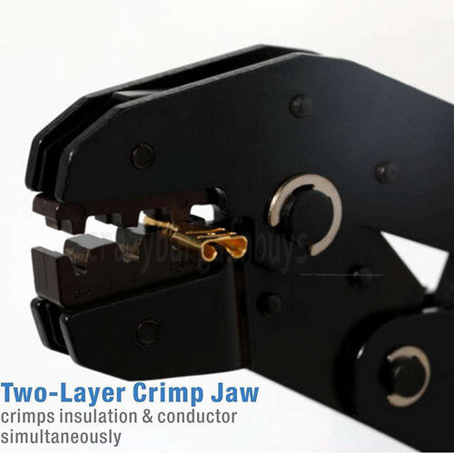 Hand Tools: Assorted Waterproof Insulated Electrical Wiring Connectors Crimp Terminals Plier