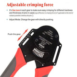 Automotive Repair & Speciality Tools: BLACK??1700X Deutsch DT Connector Kit Genuine Deutsch Crimp Tool Auto Marine