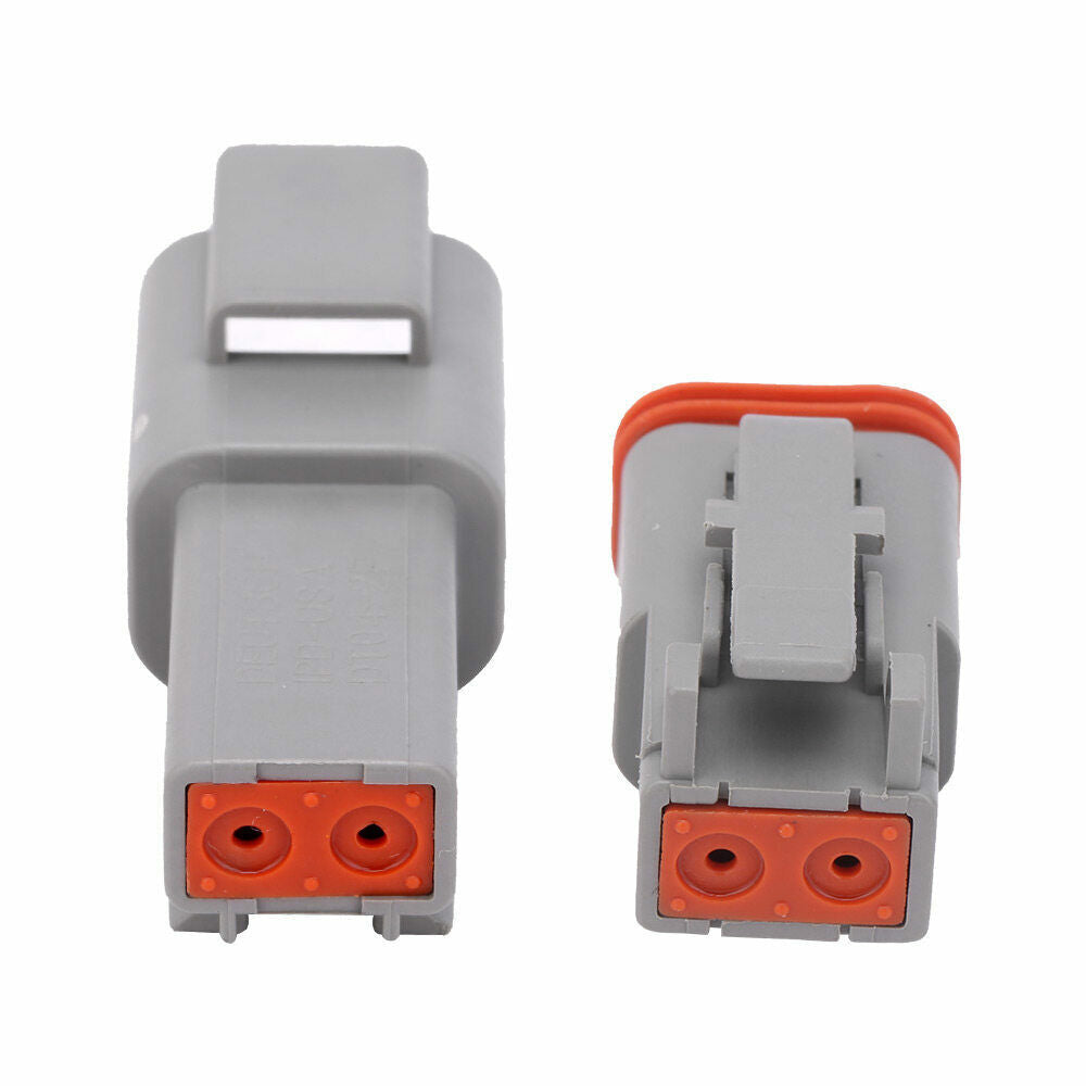 Automotive Repair & Speciality Tools: 117PCS Deutsch Kit DT 2 Way Series Connector Plug Waterproof Auto Marine DT 2Pin