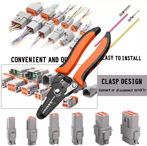Automotive Repair & Speciality Tools: 1700PCS Deutsch DT Connector DEUTSCH DT CONNECTOR PLUG KIT AU STOCK Connector