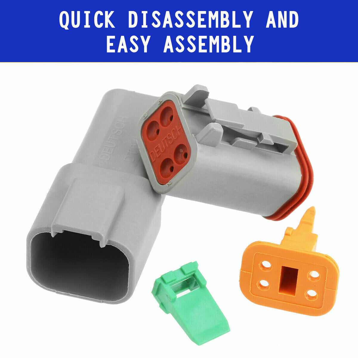 Automotive Repair & Speciality Tools: 1700PCS Deutsch DT Connector DEUTSCH DT CONNECTOR PLUG KIT AU STOCK Connector