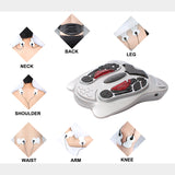 Massagers: Electromagnetic Foot Massager Wave Pulse Massage Machine