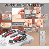 Massagers: Electromagnetic Foot Massager Wave Pulse Massage Machine