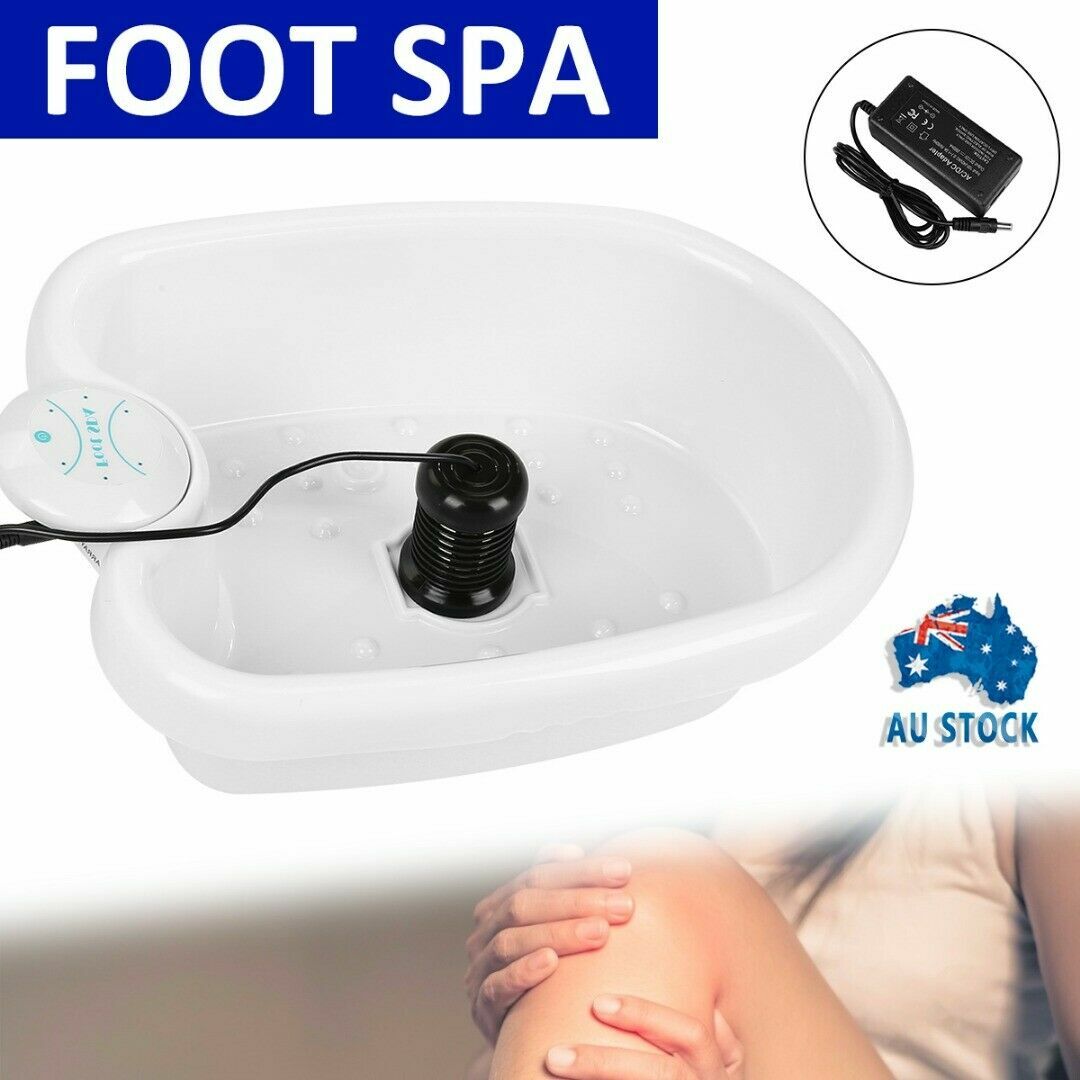 Foot Care: Ion Ionic Detox Foot Bath Spa Machine Tub Array Cell Cleanse for Health Tool Set