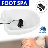 Foot Care: Ion Ionic Detox Foot Bath Spa Machine Tub Array Cell Cleanse for Health Tool Set