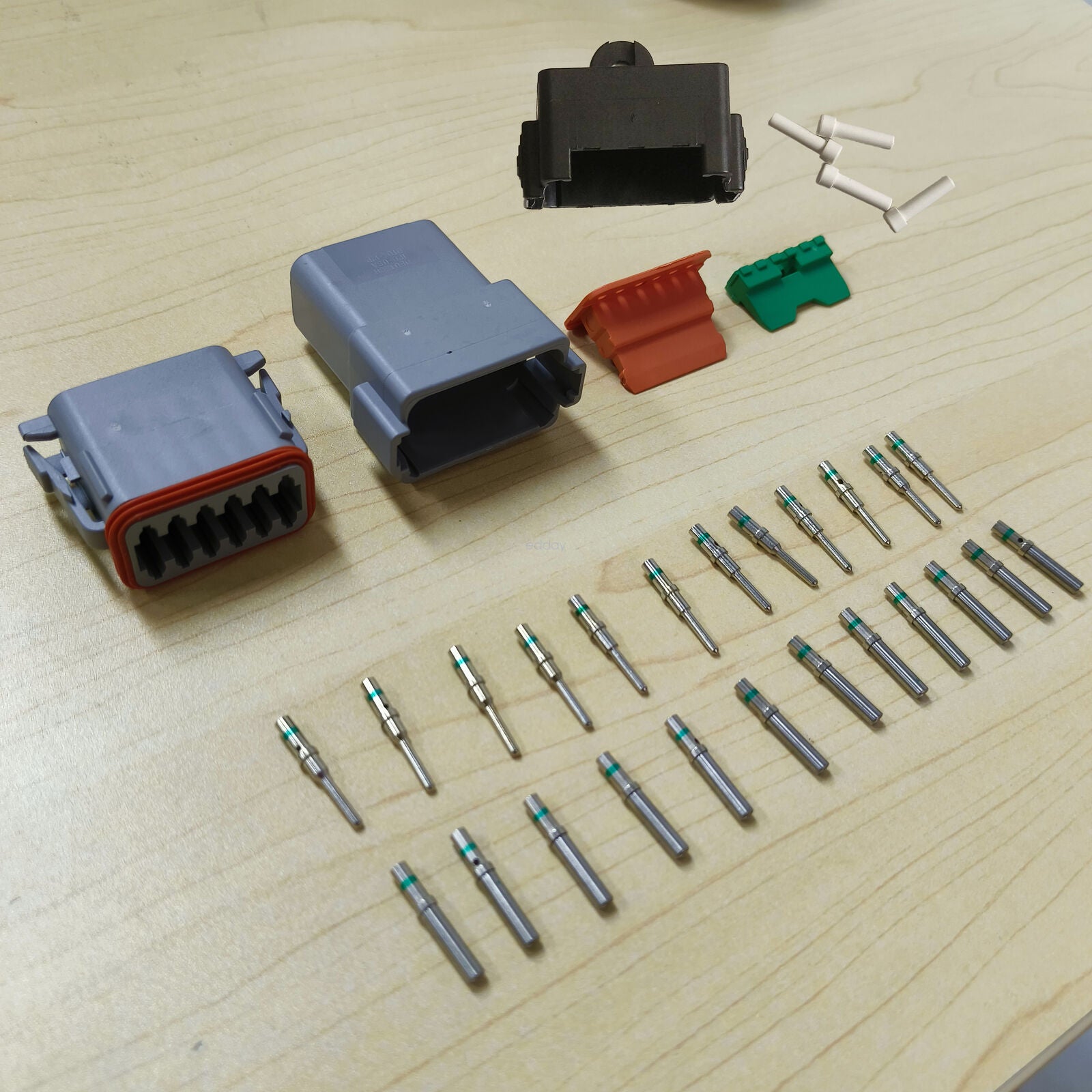 Automotive Repair & Speciality Tools: Deutsch DT 12-Way 12 Pin Electrical Connector Waterproof Plug Kit