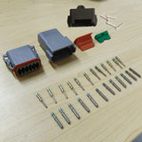 Automotive Repair & Speciality Tools: Deutsch DT 12-Way 12 Pin Electrical Connector Waterproof Plug Kit