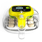 Automatic Egg Incubator 16-30 Eggs Chicken Duck Poultry Hatcher Breeder Candler