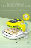 Automatic Egg Incubator 16-30 Eggs Chicken Duck Poultry Hatcher Breeder Candler