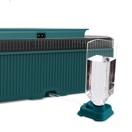 Small Animal Habitats & Cages: Digital Led Fully Automatic 25 Egg Incubator Hatch Turning Chicken Eggs Poultry