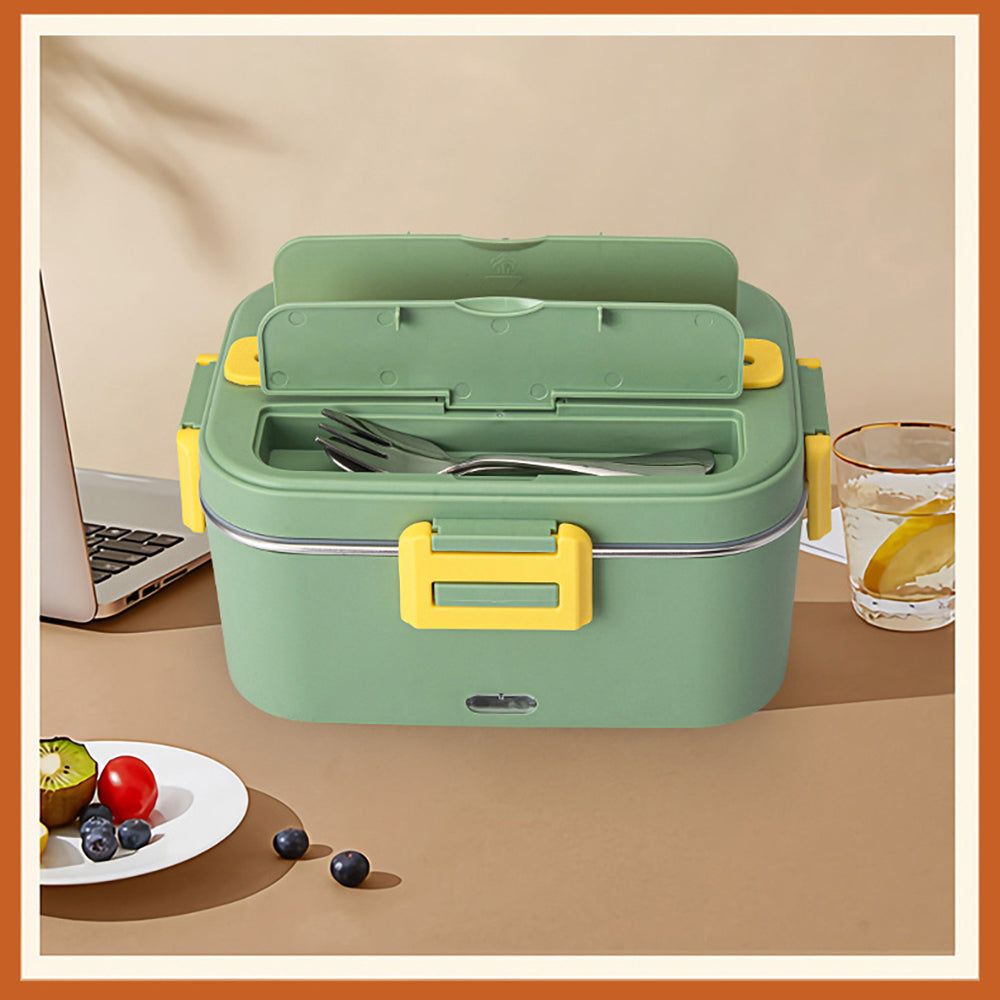 Food Warmers & Chafing Dishes: 75W Electric Lunch Box Food Warmer Heater 1.8L Portable Leak Proof Car Home AU