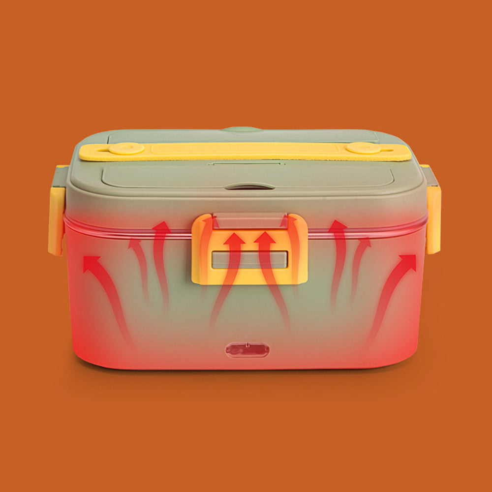 Food Warmers & Chafing Dishes: 75W Electric Lunch Box Food Warmer Heater 1.8L Portable Leak Proof Car Home AU