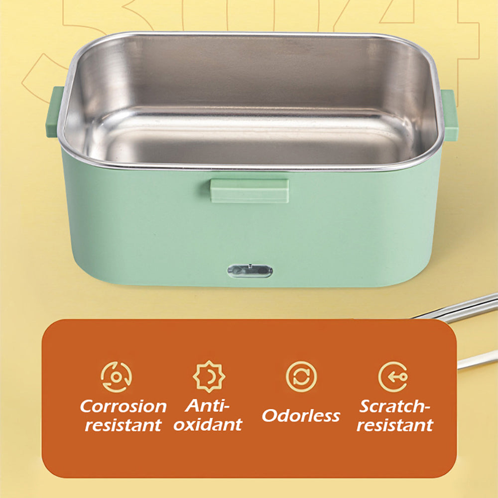 Food Warmers & Chafing Dishes: 75W Electric Lunch Box Food Warmer Heater 1.8L Portable Leak Proof Car Home AU