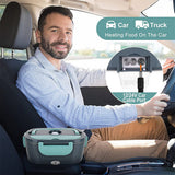 Food Warmers & Chafing Dishes: Electric Lunch Box Food Warmer Portable Leakproof Food Heater Car Home Picnic
