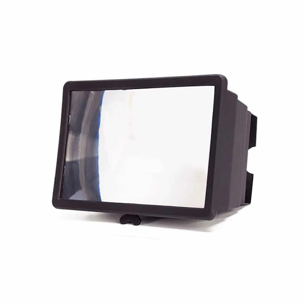 Phone Cases & Screen Protectors: 3D Mobile Phone Screen Magnifier 12" HD Video Amplifier for Smartphone Stand