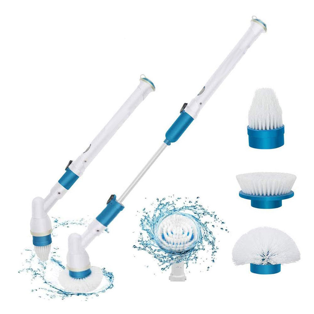 Laundry Cleaning Supplies: Electric Cordless Spin Scrubber Super Power Scrubber Turbo Scrub Clean Brush