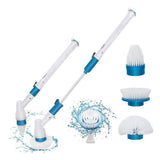 Laundry Cleaning Supplies: Electric Cordless Spin Scrubber Super Power Scrubber Turbo Scrub Clean Brush