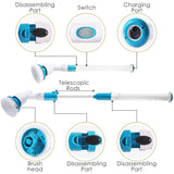 Laundry Cleaning Supplies: Electric Cordless Spin Scrubber Super Power Scrubber Turbo Scrub Clean Brush