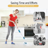 Laundry Cleaning Supplies: Electric Cordless Spin Scrubber Super Power Scrubber Turbo Scrub Clean Brush