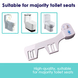 Toilet & Bidet Accessories: Toilet Bidet Seat Hygiene Water Wash Clean Unisex Easy Attachment Dual Nozzles