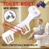 Toilet & Bidet Accessories: Toilet Bidet Seat Hygiene Water Wash Clean Unisex Easy Attachment Dual Nozzles