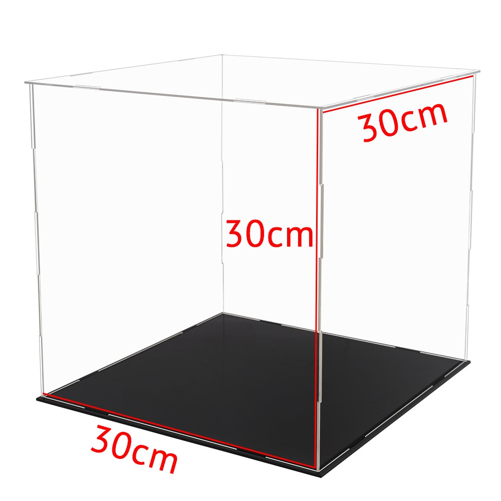 Vases & Table Decor: 30x30x30CM Acrylic Display Case Dustproof Box Action Figure Model Car Collection