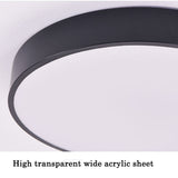 Artificial Flowers & Plants: 40CM LED Ceiling Light Modern Surface Mount Flush Panel Downlight Ultra-thin