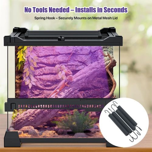 30cm Adjustable Reptile 10.0UVA UVB Lamps LED Light for Reptile Tanks Pet Lighting System
