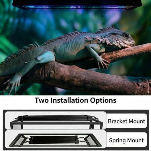 40cm Adjustable Reptile 10.0UVA UVB Lamps LED Light for Reptile Tanks Pet Lighting System