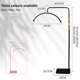 Floor Lamps: Beauty Half Moon Floor Fill Lamp LED Lash Light for Tattoo Salon Eyelash Makeup