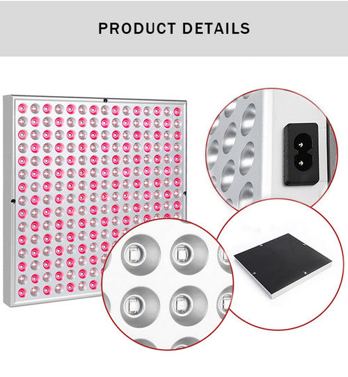 Wellness Accessories: Infrared Light Therapy Lamp 660nm & 850nm LED Red Light Device