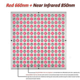 Wellness Accessories: Infrared Light Therapy Lamp 660nm & 850nm LED Red Light Device