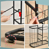 Basketball & Basketball Accessories: Basketball Soccer Storage Rack Sport Ball Organizer Ball Holder Display Stand With Basket