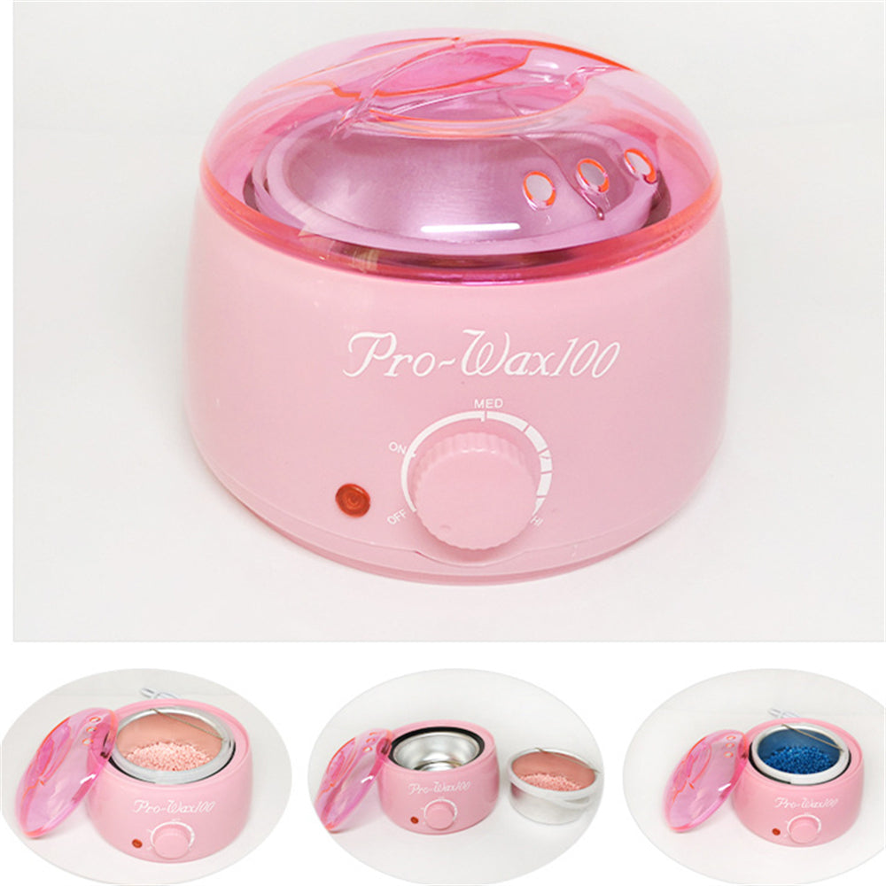Clothing & Wardrobe Storage: Wax Pot Heater 500ml Hard Wax Bean Removal kit Pink