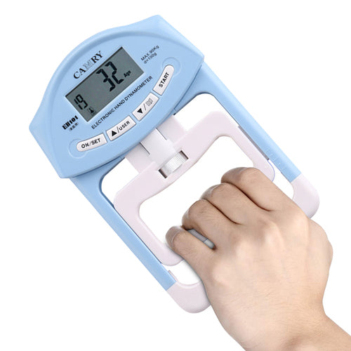 Gym Equipment & Accessories: Digital Dynamometer Hand Grip Strength Muscle Tester Electronic Power Measure