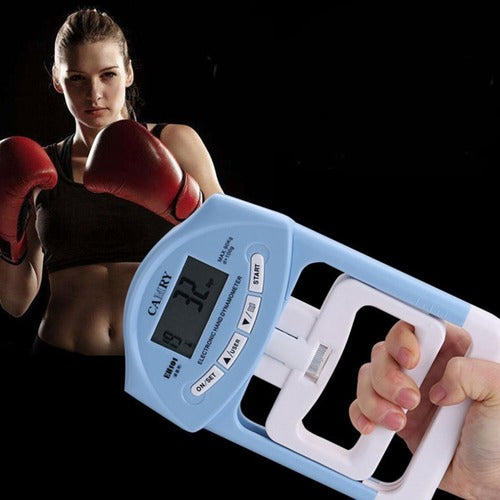 Gym Equipment & Accessories: Digital Dynamometer Hand Grip Strength Muscle Tester Electronic Power Measure