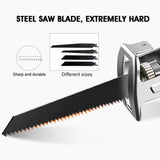 Power Saws: Red Cordless Electric Reciprocating Saw Cutter w+ Blades For Makita Battery