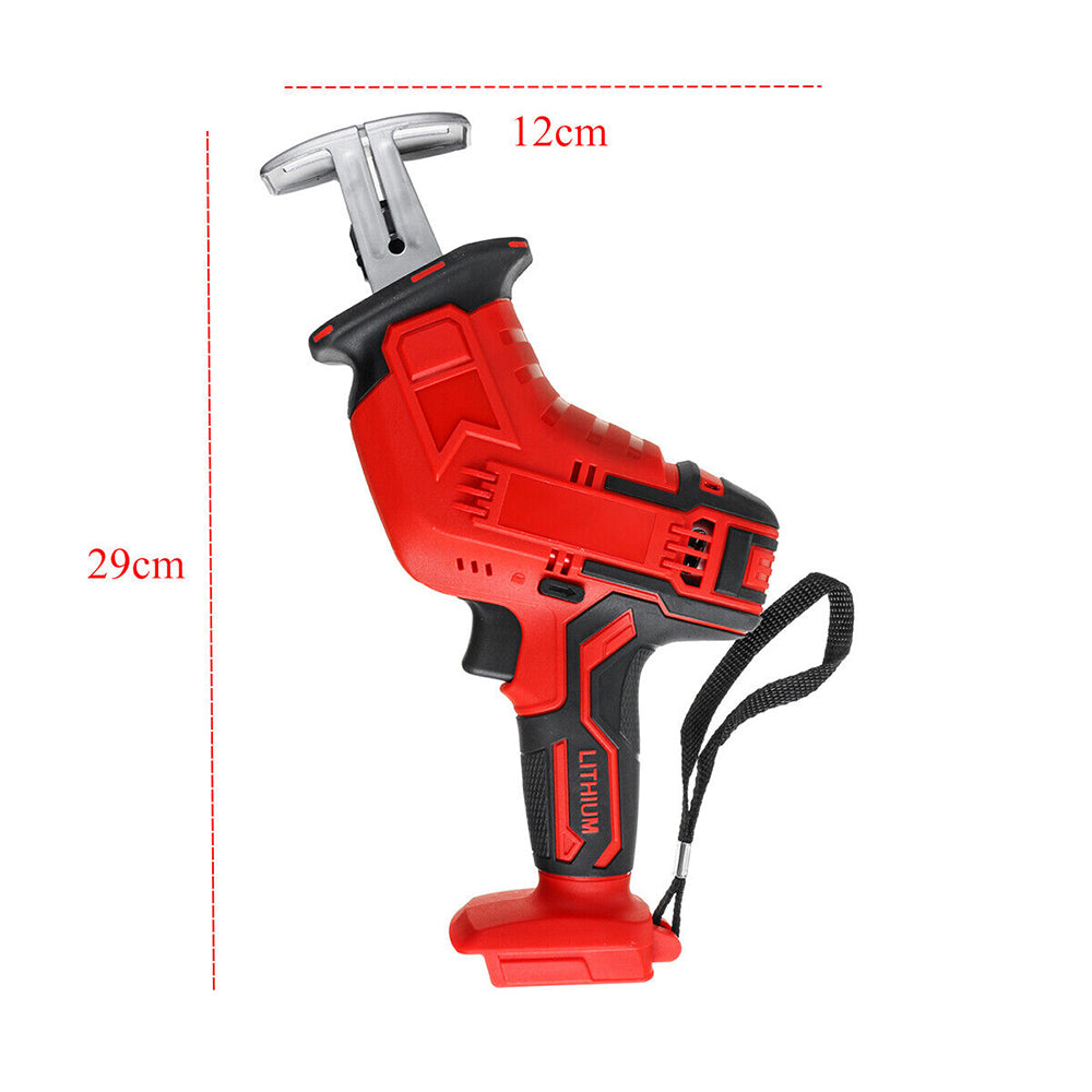 Power Saws: Red Cordless Electric Reciprocating Saw Cutter w+ Blades For Makita Battery