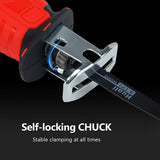 Power Saws: Red Cordless Electric Reciprocating Saw Cutter w+ Blades For Makita Battery