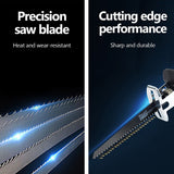 Power Saws: Red Cordless Electric Reciprocating Saw Cutter w+ Blades For Makita Battery