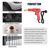 Kitchen & Bathroom DIY: Plastic Welder Garage Tool Hot Staple Staplers Bumper Repair Welding Machine Kit